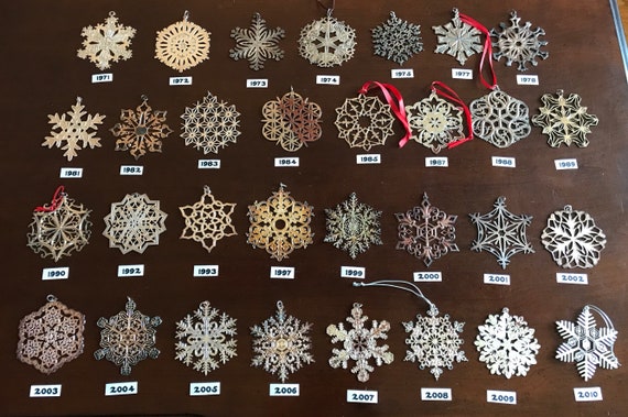 MMA メトロポリタン美術館 スノーフレーク ブローチ 雪の結晶 スワロフスキー Vintage MMA Snowflake Silver Plated Christmas Ornament