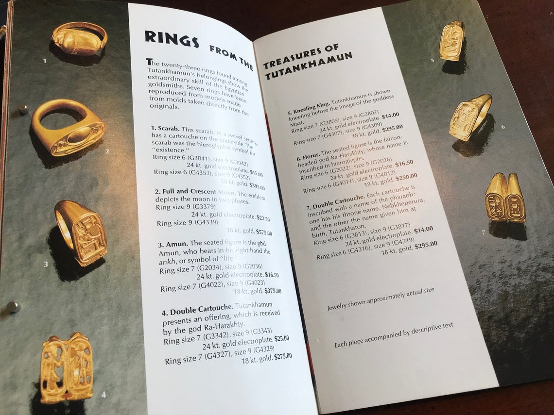 Original 1976 MMA Jewelry Catalog for the Treasures of Etsy