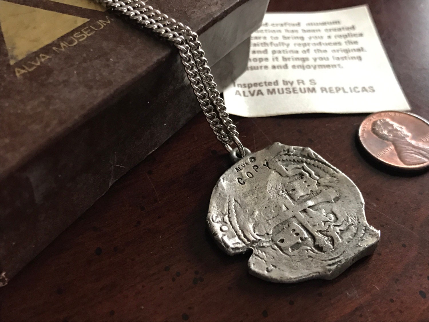 Spanish piece of shop eight necklace