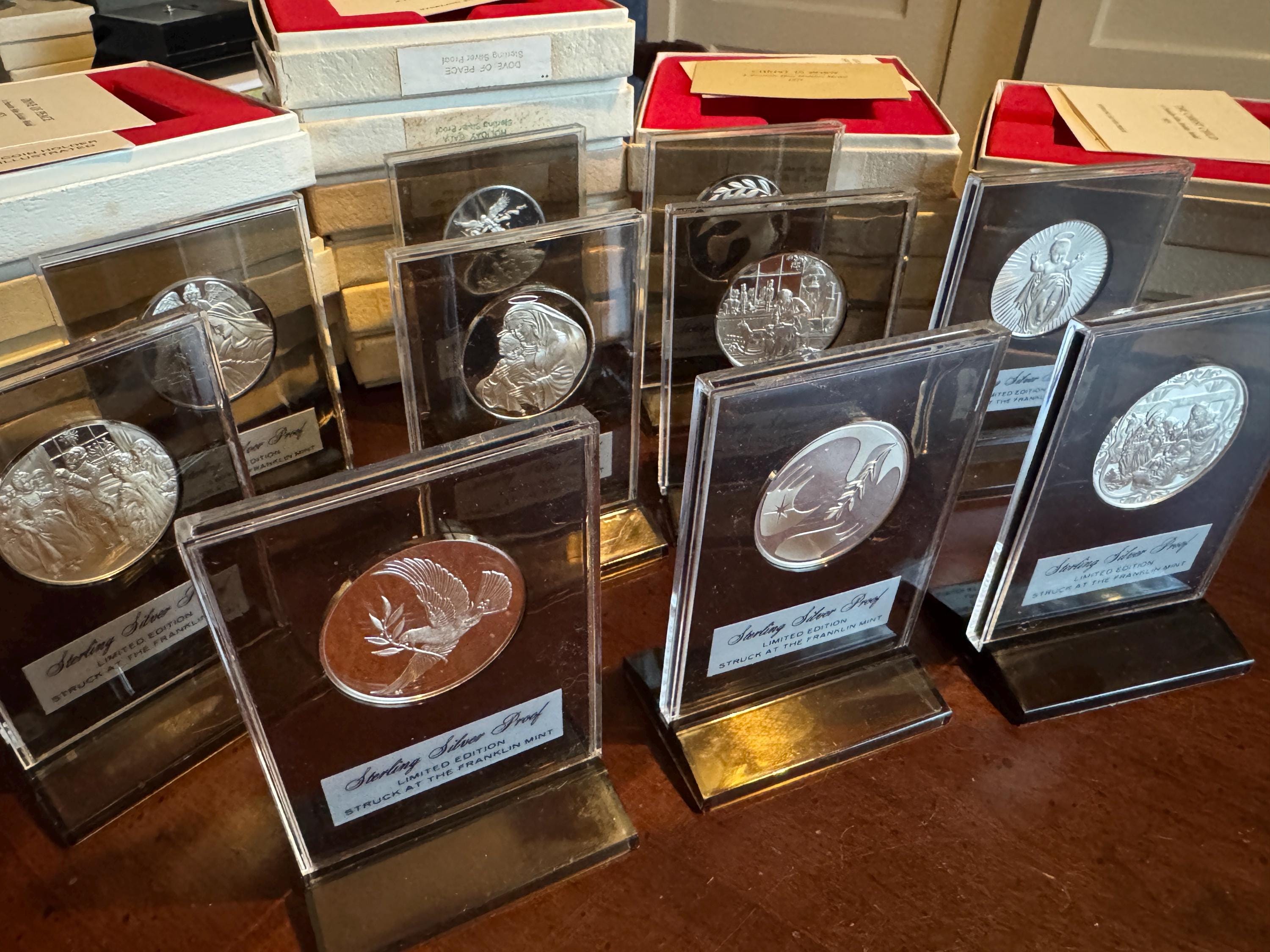 Franklin mint medal - Etsy 日本