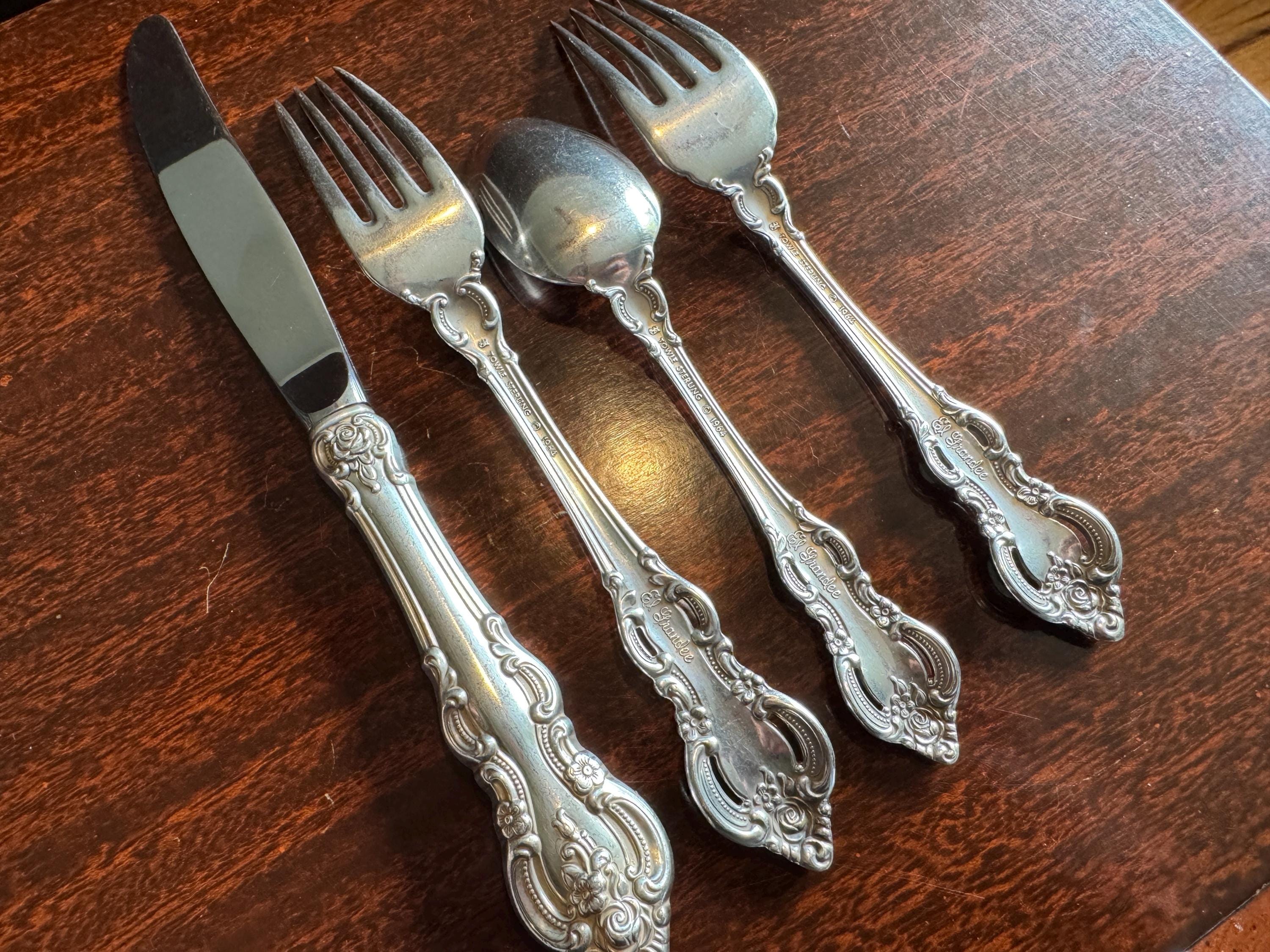 Towle Sterling Silver El Grandee 1964 Flatware - Silverware