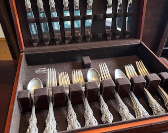Towle Sterling シルバー製 アンティークトレイ Towle Sterling Silver El Grandee 1964 Flatware - Silverware