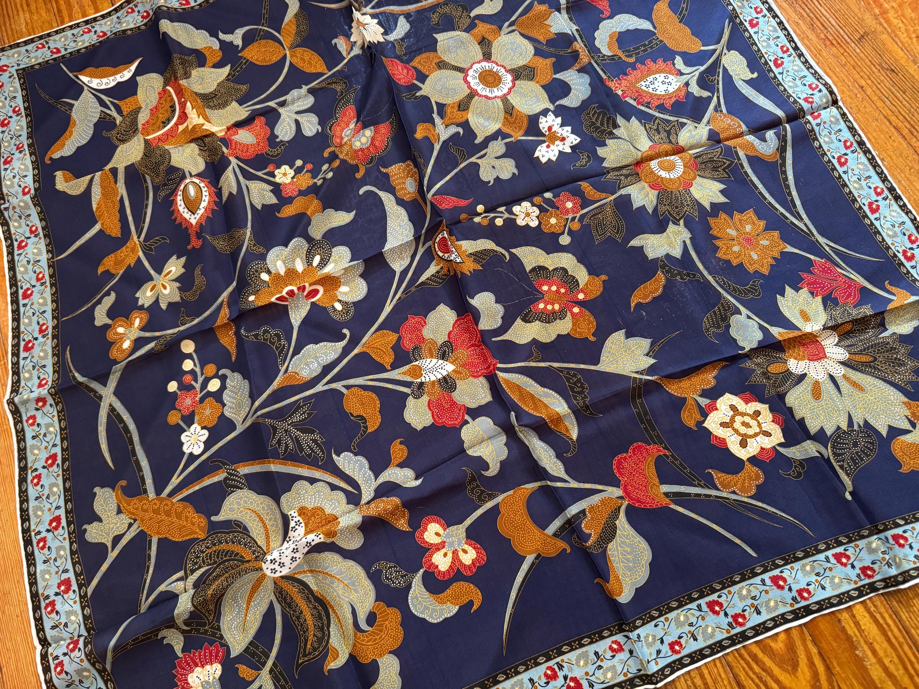 メトロポリタン美術館　シルク　ストール　新品未使用　スカーフ　マフラー　伝統工芸 Met museum scarf - Etsy 日本