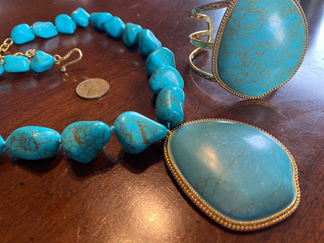 Vintage MMA Bracelet and Necklace Set Metropolitan Museum of Art