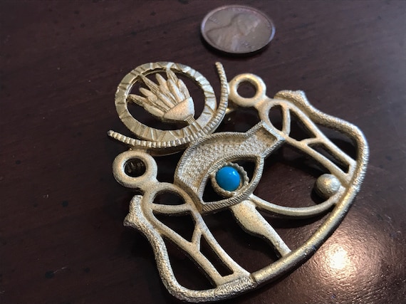 Eye of horus shop lapel pin