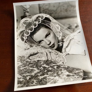 Vintage Judy Garland in &quot;The Pirate&quot; Publicity Photo - Original Golden Age of Hollywood Actress 8x10 Glamour Promo - Dorothy Wizard of Oz