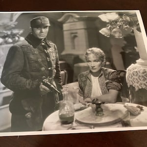 Vintage Marlene Dietrich in I Loved a Soldier 1936 - Hollywood Femme Fatale - Blonde Diva 8x10 Photo - Glamour Golden Age Photograph
