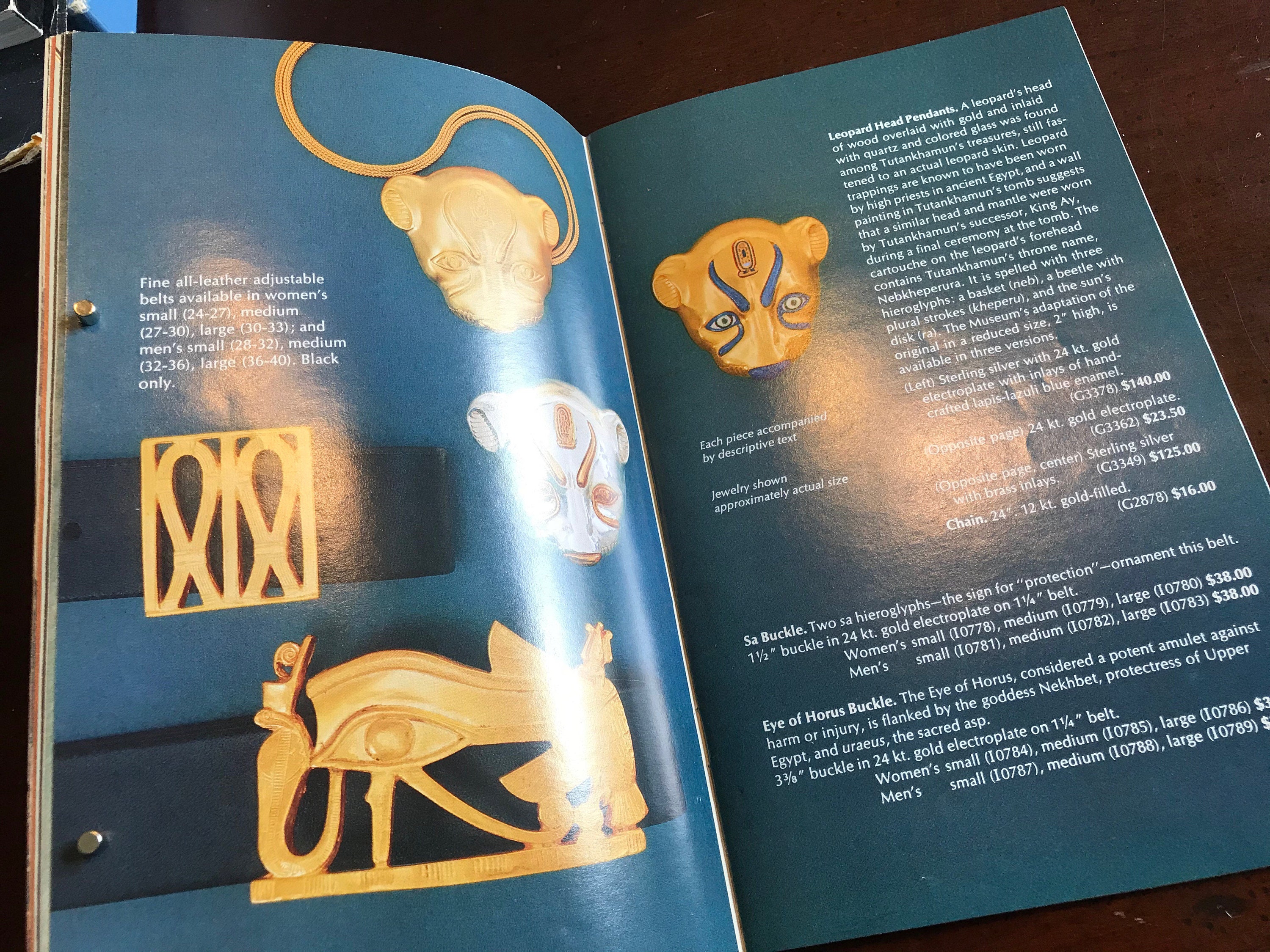 Original 1976 MMA Jewelry Catalog for the Treasures of Etsy