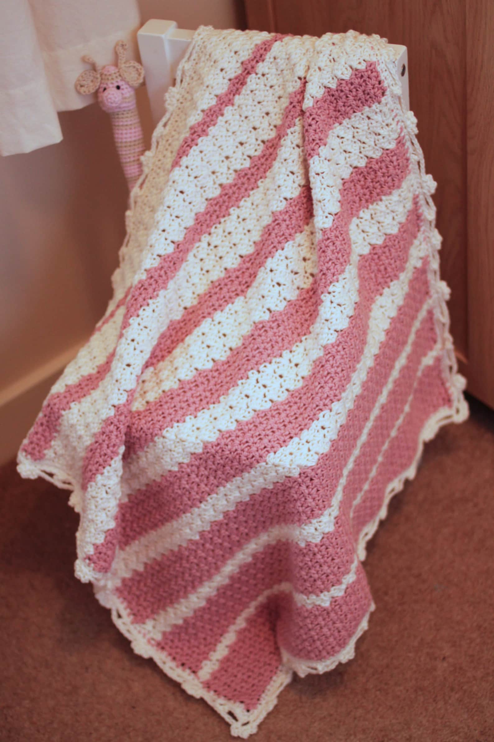 Marshmallow Baby Blanket Crochet Pattern Etsy