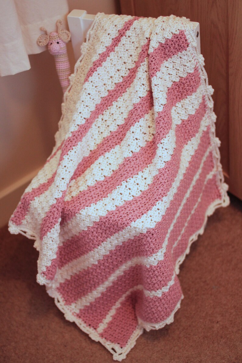 Marshmallow Baby Blanket Crochet Pattern Etsy
