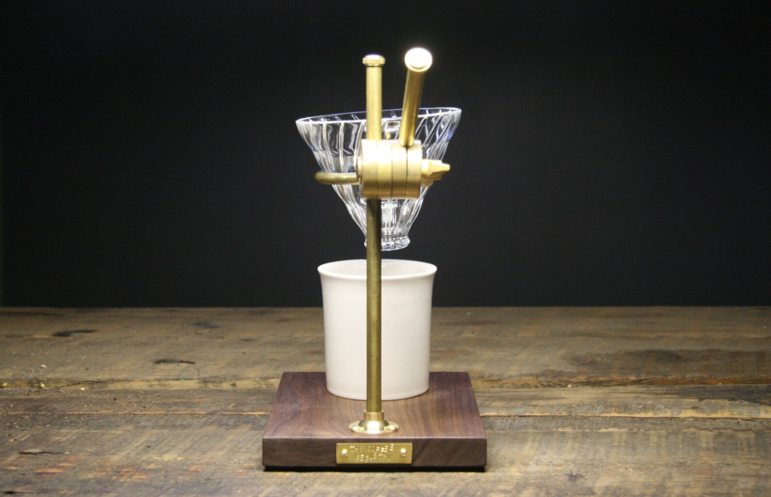 The Professor V60 Coffee Pour Over Stand - Etsy