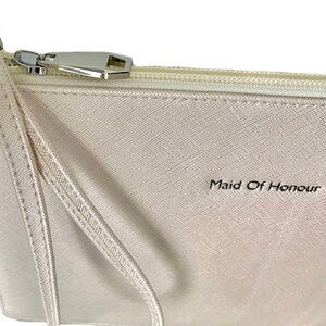 Maid of Honor Bag / Maid Of Honour Purse / Maid of Honour Clutch / Maid of Honor Handbag / Wedding Bag / Wedding Purse / Wedding Clutch image 3