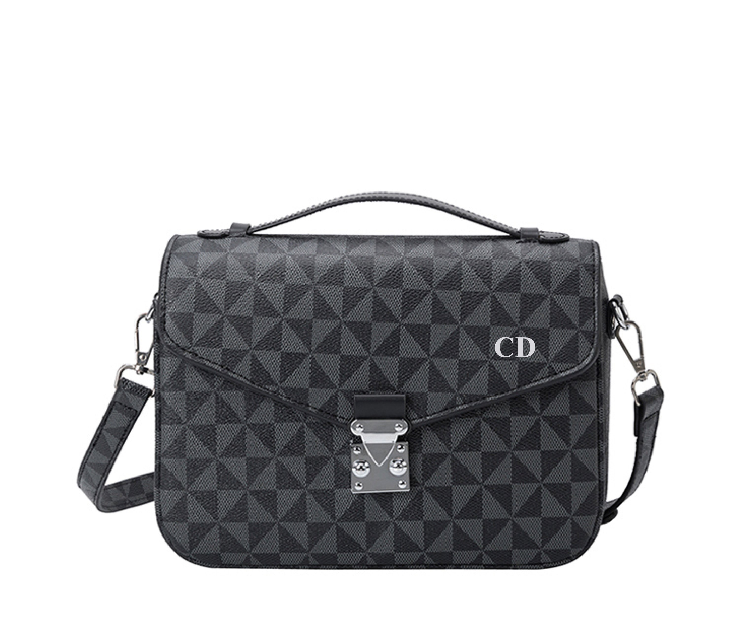 Louis Vuitton Black Satchel Handbag 