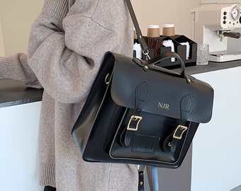 etsy leather satchel