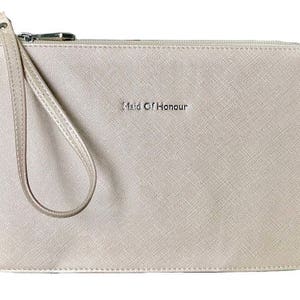 Maid of Honor Bag / Maid Of Honour Purse / Maid of Honour Clutch / Maid of Honor Handbag / Wedding Bag / Wedding Purse / Wedding Clutch image 1