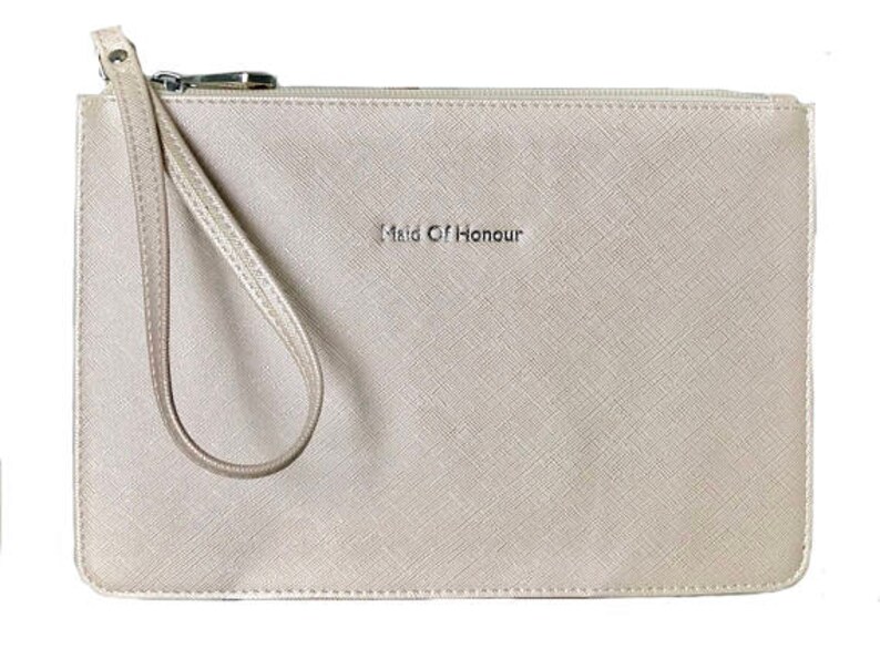 Maid of Honor Bag / Maid Of Honour Purse / Maid of Honour Clutch / Maid of Honor Handbag / Wedding Bag / Wedding Purse / Wedding Clutch image 1