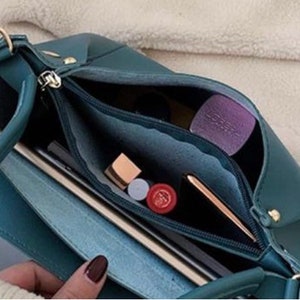 Personalised Vegan Leather Bag / Black Handbag / Black Bag / Vegan Leather Bag / Vegan Leather Handbag / Leather Messenger image 6
