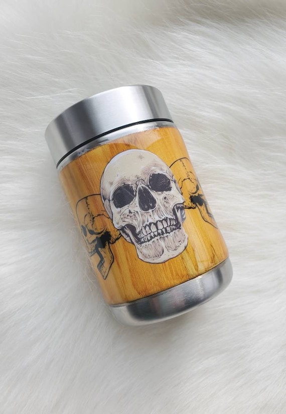 Skull Beer Holder, Insulated Beer Holder, Insulated Can Holder, Custom Beer  Holder, Skull Gift, Gift for Boyfriend, Beer Drinker Gift 