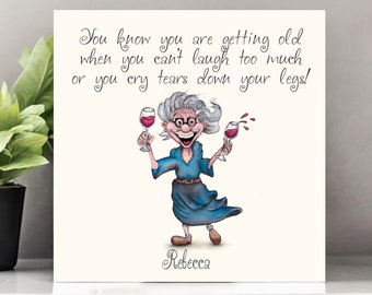 Cute Grandma Birthday Card – Punny Greeting Card For Grandmother, Mom, Her, Wife | Cute Mother's Day Or Anniversary Card, Blank Inside, Sweet & Wholesome Gift By Aly Lou (Grandmas Are Moms