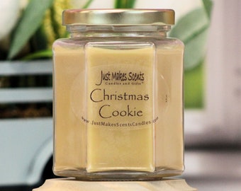 Christmas Cookie Scented Candle - Hand Poured in the USA with Blended Soy Wax