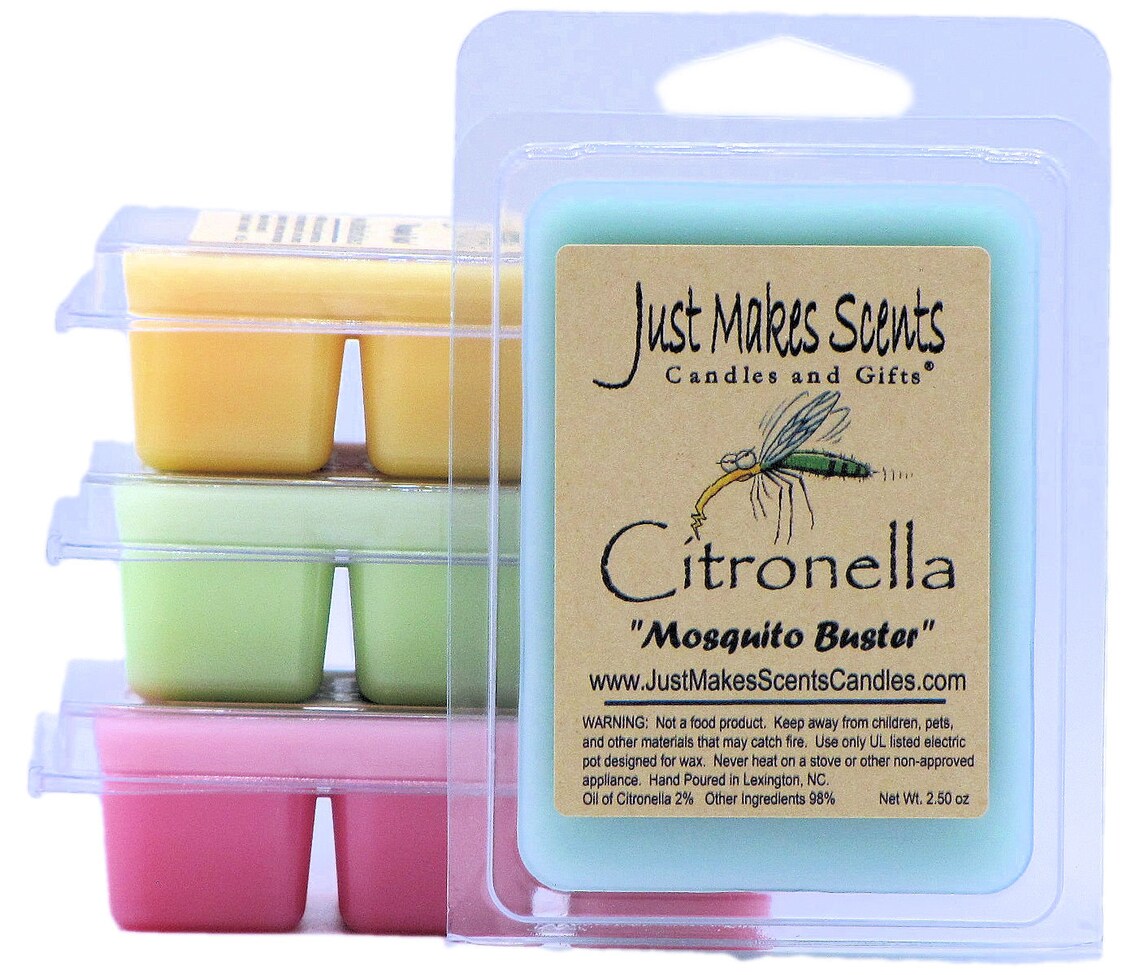 Citronella Wax Melt Variety Pack 4 Pack With FREE SHIPPING Etsy