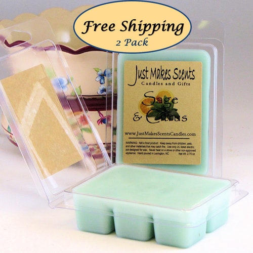 Orange Blossom Scented Wax Melts 2 Pack With FREE SHIPPING Etsy