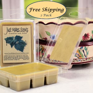 Patchouli Scented Wax Melts - 2 Pack with FREE SHIPPING - Scented Soy Wax Cubes - Compare to Scentsy® - Free Shipping