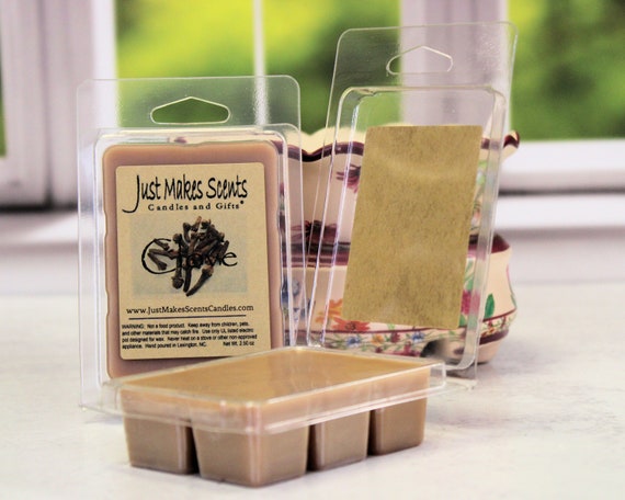 Clove Scented Wax Melts 2 Pack With FREE SHIPPING Scented Soy Wax Cubes  Compare to Scentsy® Wax Bars 