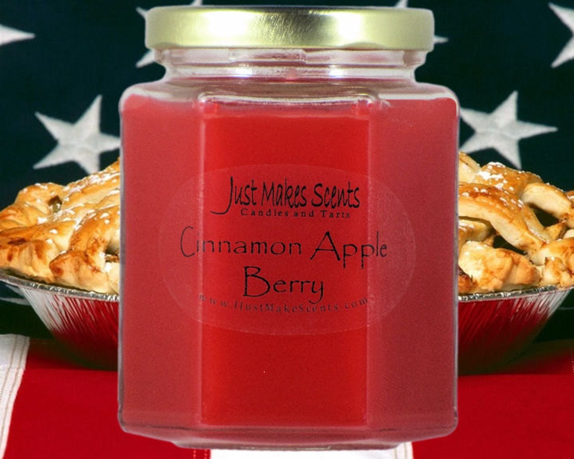 Macintosh Apple Scented Soy Candle Homemade Scented Soy Etsy