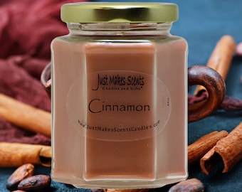 Cinnamon Scented Candle - Blended Soy Candles