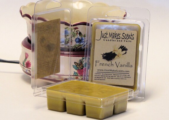 Buy French Vanilla Wax Melts 2 Pack With FREE SHIPPING Scented Soy Wax  Cubes Compare to Scentsy® Bars Free Shipping Online in India 