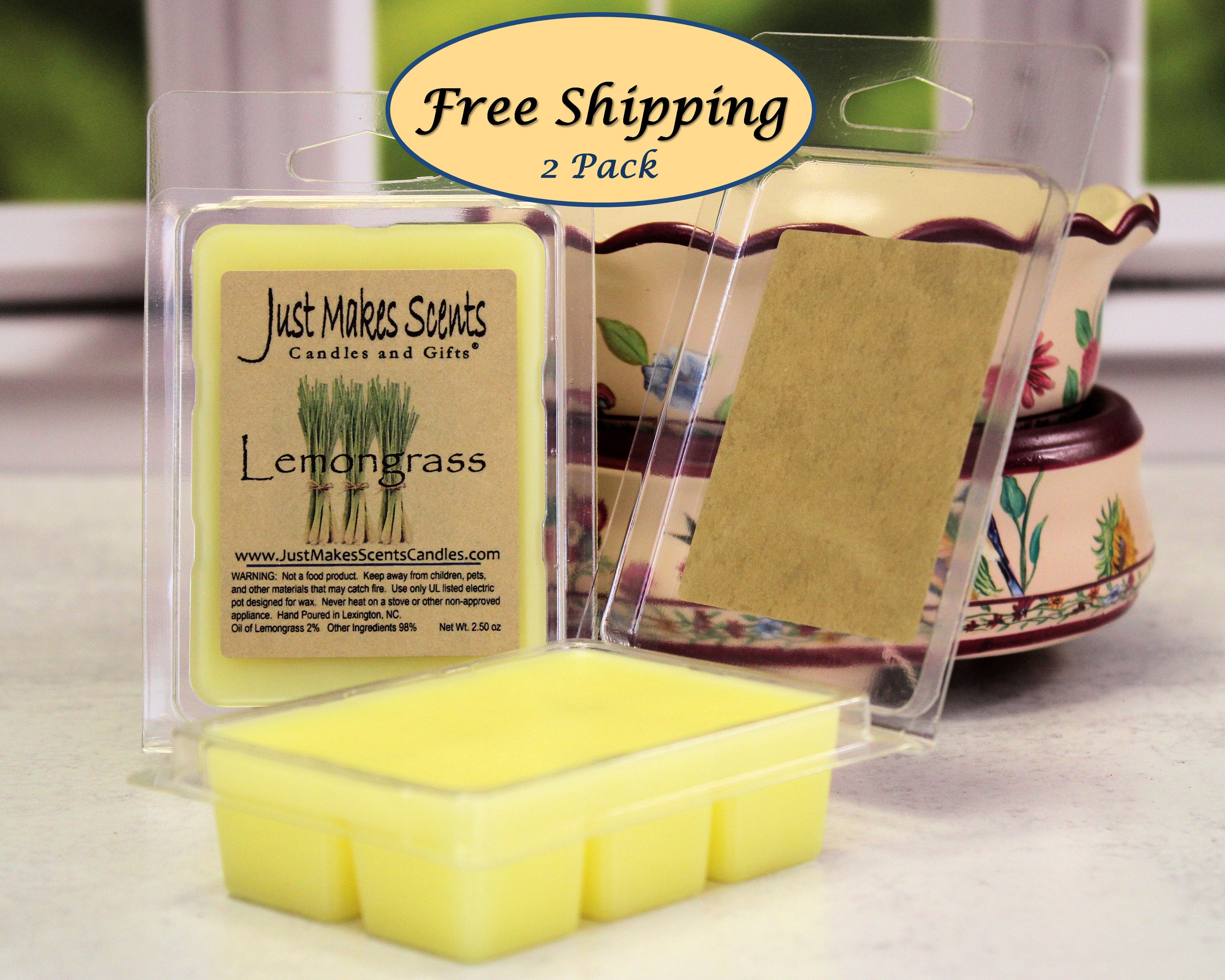 Just Makes Scents 2 Pack - French Vanilla Scented Wax Melts
