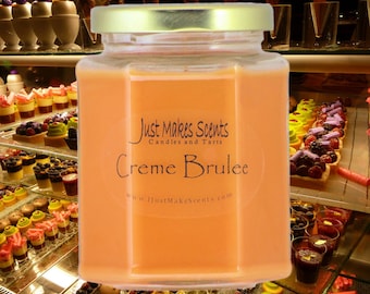 Creme Brulee Blended Soy Candle - Homemade Scented Soy Candles
