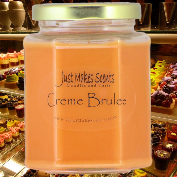 Creme Brulee Blended Soy Candle - Homemade Scented Soy Candles