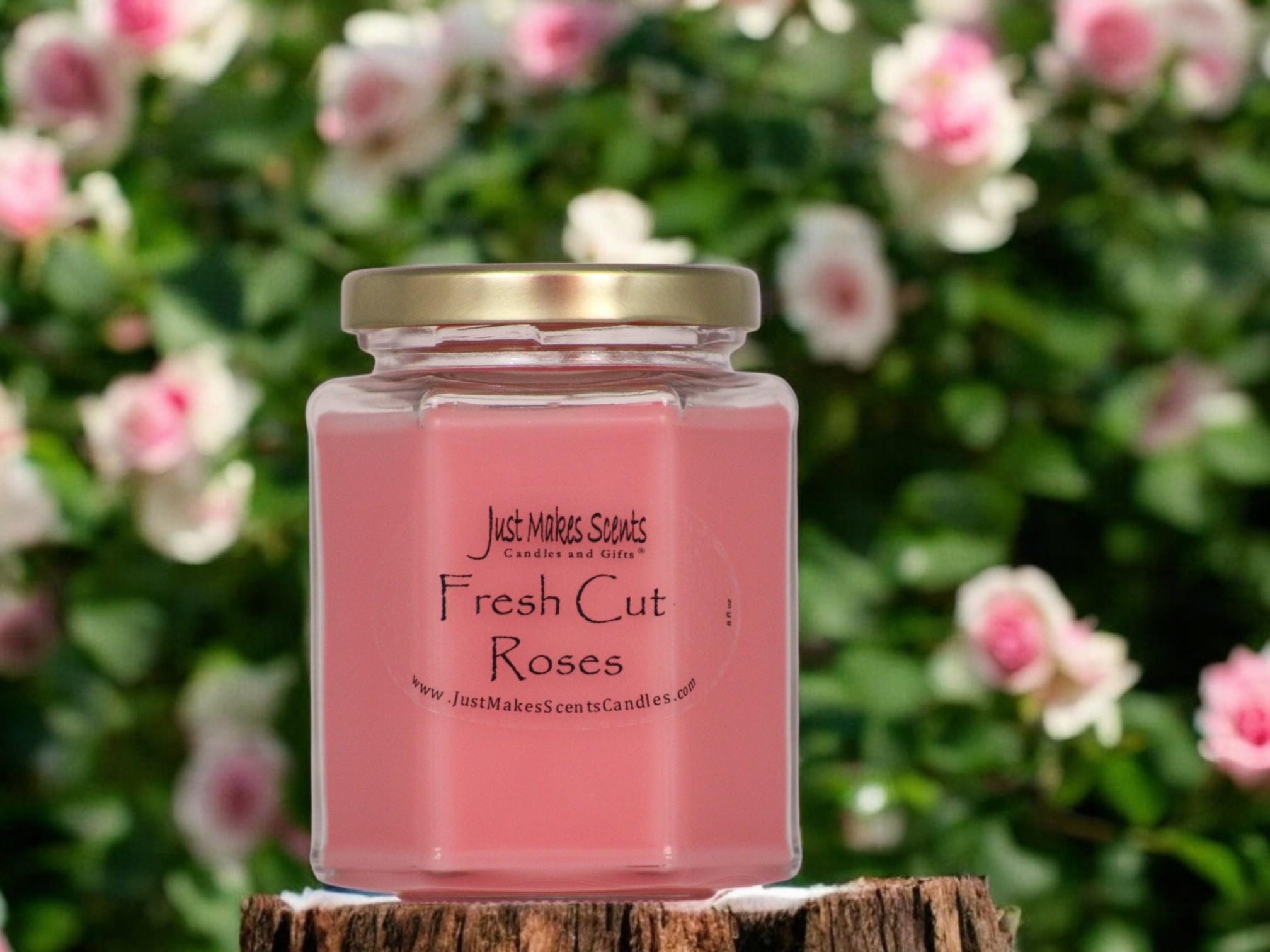 Fresh Cut Roses Handmade Soy Blend Candle (spring Floral Collection) - Etsy