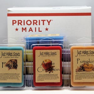 Free Shipping Wax Melt Value Pack - Blended Soy with Free Shipping - Huge Fragrance Assortment to Choose From - Compare to Scentsy® Melts