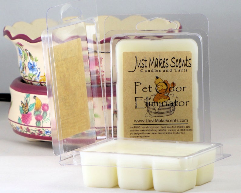 Pet Odor Eliminator Wax Melts 2 Pack with FREE SHIPPING Free Shipping Scented Soy Wax Cubes Compare to Scentsy\u00ae Bars