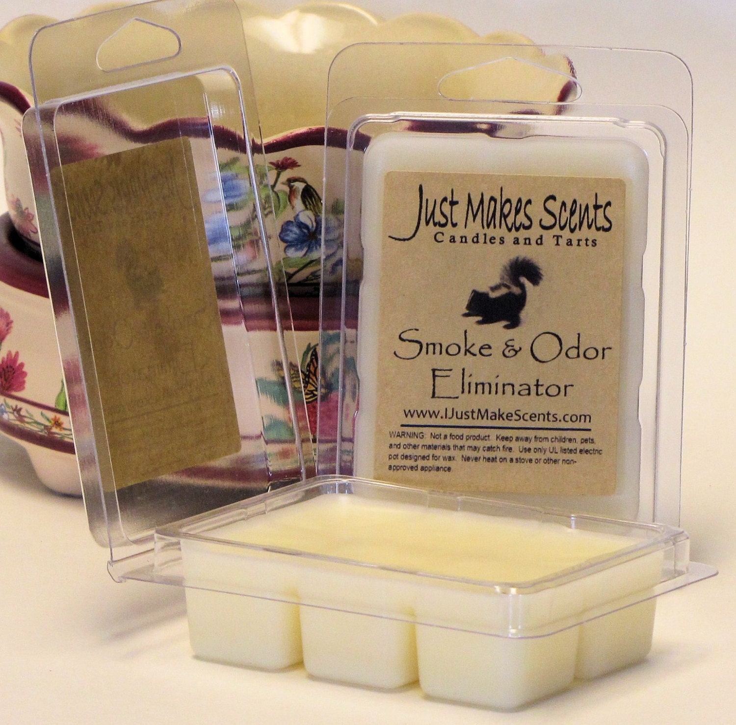 Smoke and Odor Eliminator Wax Melts 2 Pack With Free Etsy