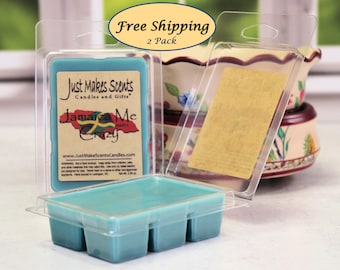 Jamaica Me Crazy Scentsy® Type Wax Tart - 2 Pack with FREE SHIPPING - Warming Tart -  Scented Wax Cubes - Scentsy® Type Soy Wax Tarts
