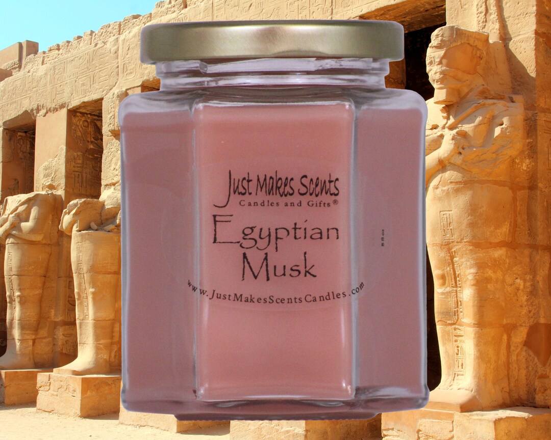 Egyptian Musk Blended Soy Candle - Scented Soy Candles - Egyptian Musk ...