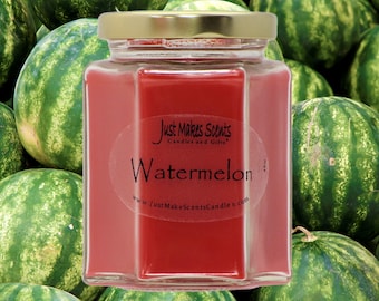 Watermelon Scented Blended Soy Candle - Blake Shelton Watermelon Candles