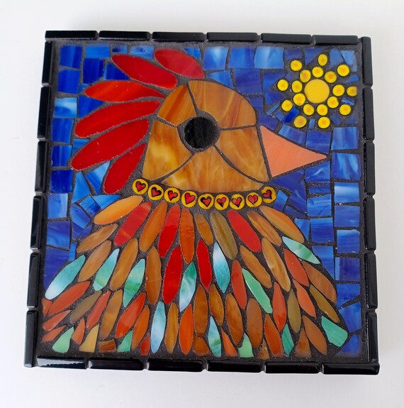 How To Grout Uneven Mosaic Art
