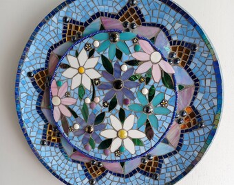 Stained Glass Mosaic Wall Hanging