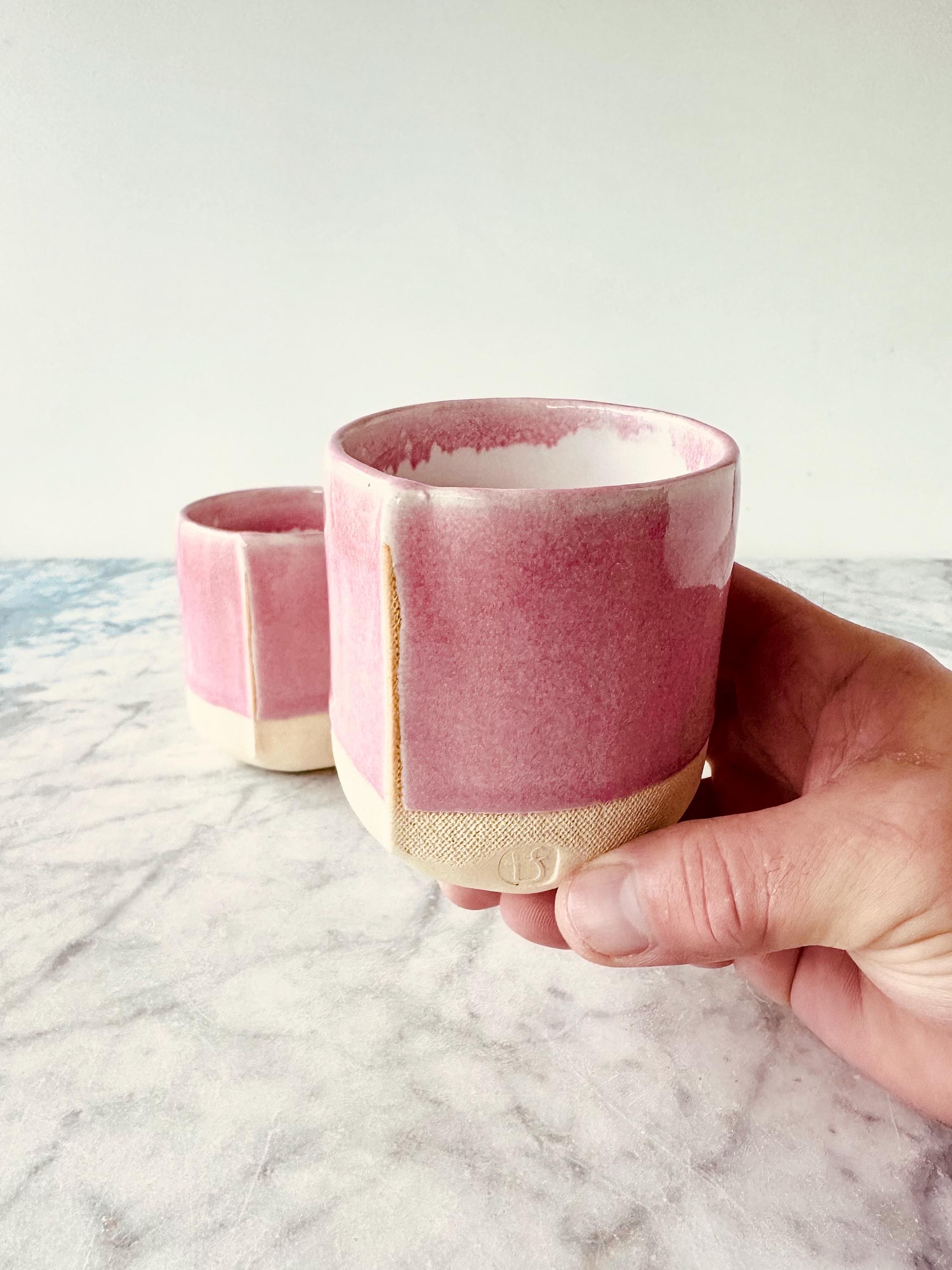 9 Oz Tumbler PAIR With Seam - Raspberry Pink - Etsy