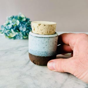 Extra Kleine Blau-Weiße Andenken-Urne