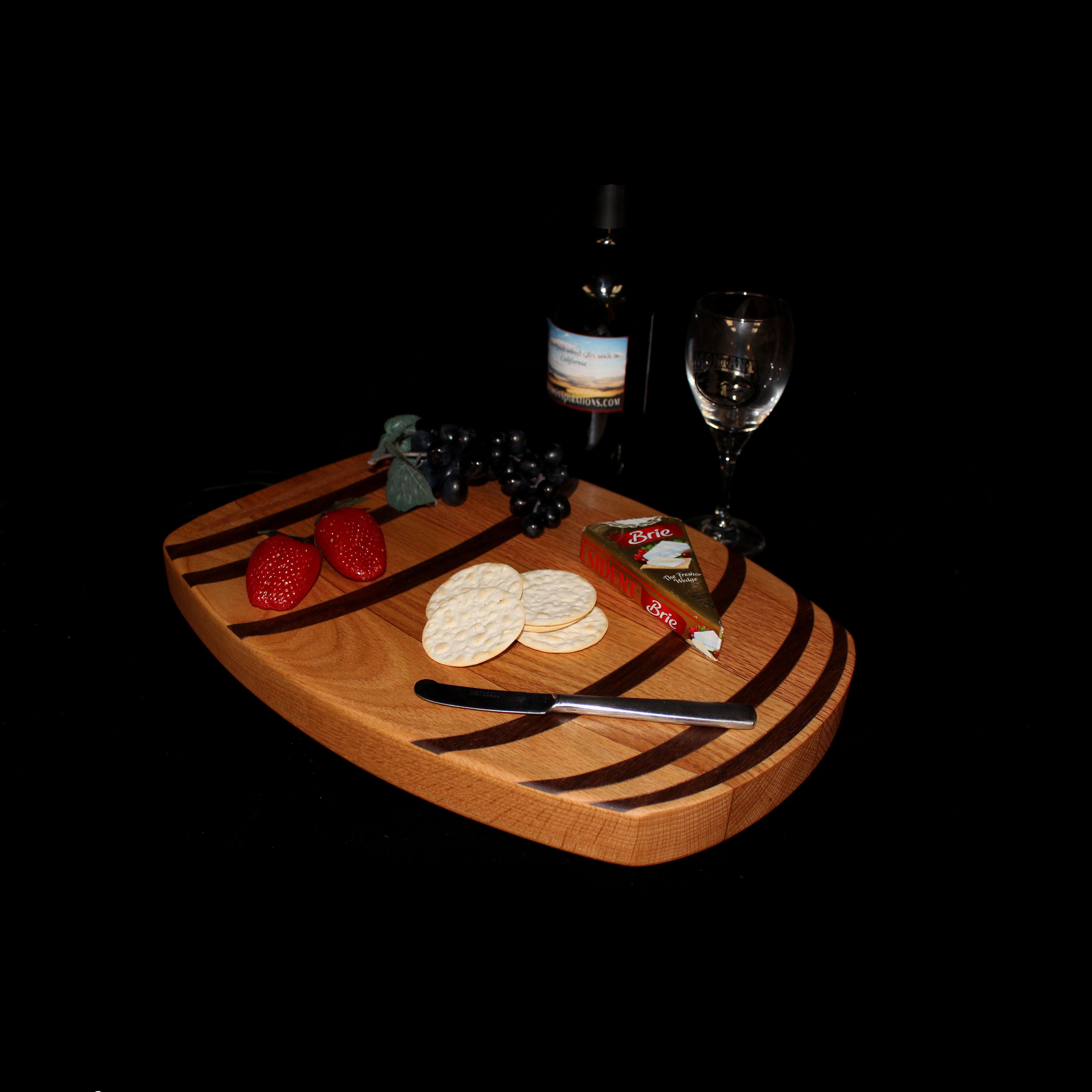 Custom Wine Barrel Cutting Board / Charcuterie Board / Etsy