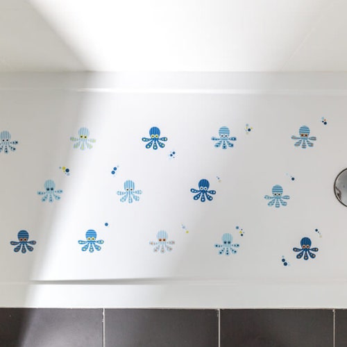 Nonslip Bubble Stickers for the Bathroom. Decorative Vinyl Etsy