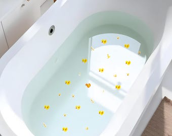 Duck-Shaped Non-Slip Stickers for Bathtub and Shower | Kids Bathroom Safety | Decorative Non-Slip Vinyl Decals