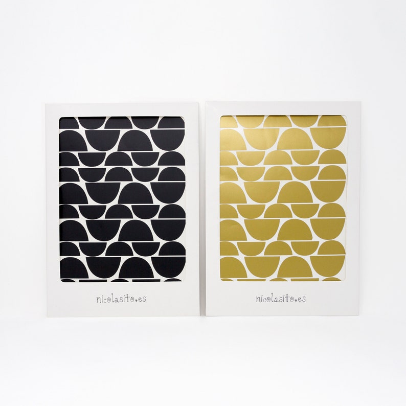 Vinyl Decorative Half Moons. Half Moon Wall Stickers. Etsy