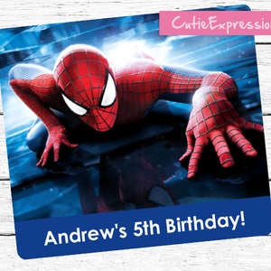 Spiderman goody bags, Spiderman favors, Spiderman party bags, Printable labels, Super hero theme party, spiderman theme decorations